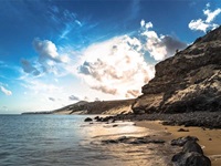 Felsstrand im Süden von Fuerteventura
